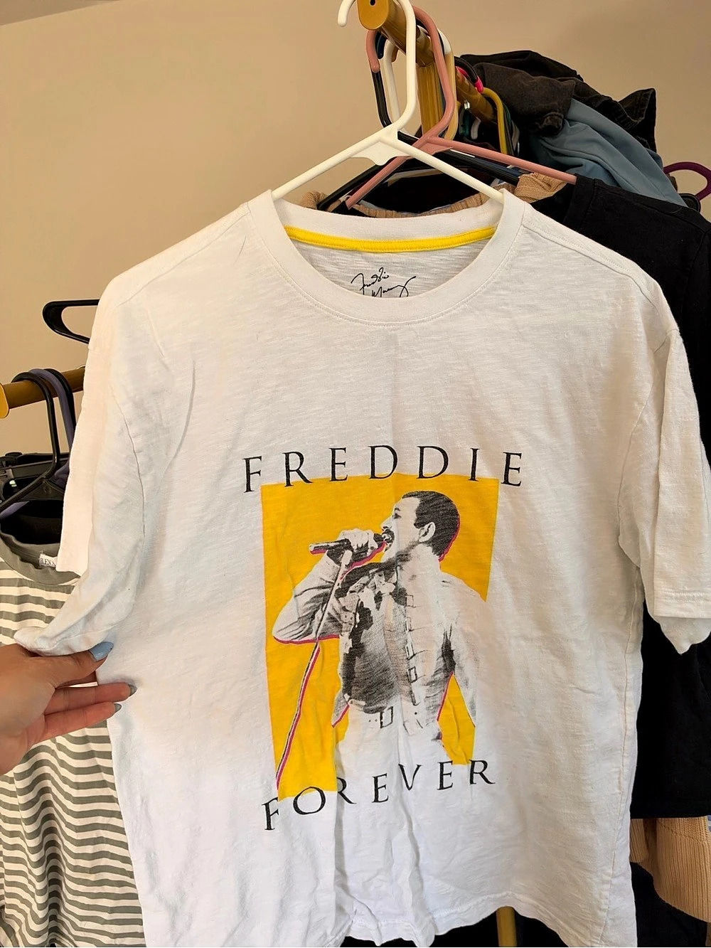 Freddie Mercury Forever Official Merch T-Shirt Graphic Tee